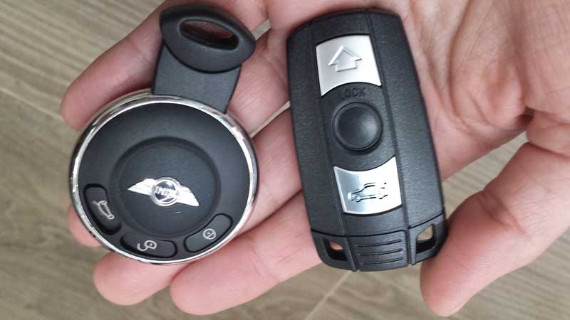 duplicado llaves BMW Mini Cooper